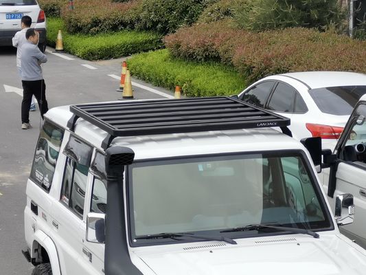 Alüminyum Alaşım Çatı Montaj Araç Çatı Sepeti Toyota FJ Cruiser için Siyah Finish