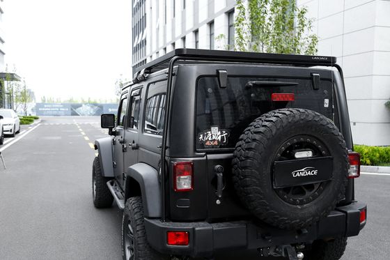 Jeep Wrangler JK Offroad Araç Aksesuarları için Evrensel Alüminyum Alaşım Çatı Ray Rack