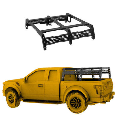 Kolay Kurulum Gümüş 4x4 Araç Otomobil Aksesuarları Mn çelik Kamyon Yatak Rack Roll Bar