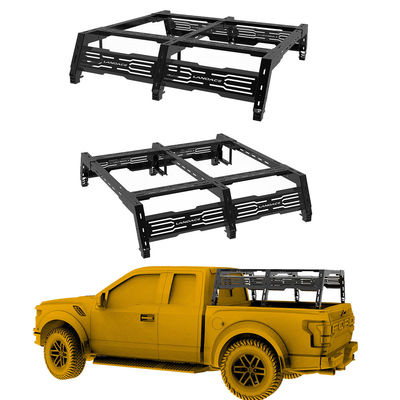 Kolay Kurulum Gümüş 4x4 Araç Otomobil Aksesuarları Mn çelik Kamyon Yatak Rack Roll Bar