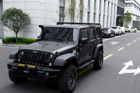 Jeep Wrangler JK için elektroforiz ve toz kaplama alüminyum bagaj rafı