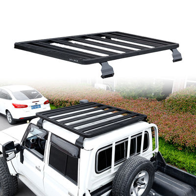 Landace Logo Alüminyum Alaşım Araç Çatı Toyota LC79 için sepet kargo taşıyıcı Perfect Fit