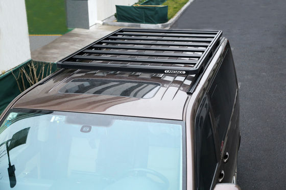 Siyah Toz Kaplama Çatı Montaj Çekicisi Off-Road 4WD Volkswagen Multivan Vans için