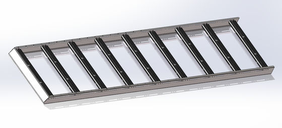 Özel Van Parçaları Camper Van Çatı Rack Platformu açık hava kamp etkinlikleri için siyah