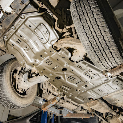 Koruma Parçaları 2007-2009 Toyota Land Cruiser LC100 için ön tampon kayma plağı