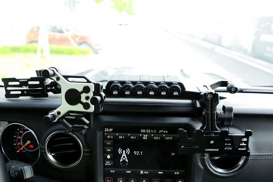 JEEP Araç Montajı Mobil Cihazlar İçin Çok Fonksiyonlu Bracket Katlanabilir Manyetik Sahip