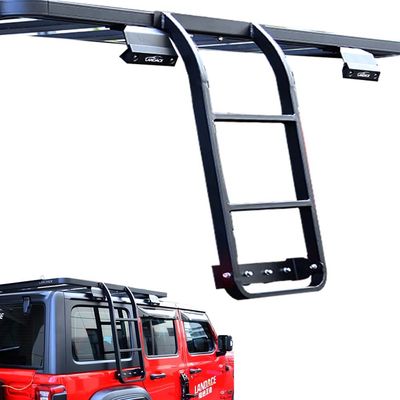 Yüksek arka pozisyon Prado 4x4 Jeep Wrangler JL International Aksesuarları için Yan Merdiven