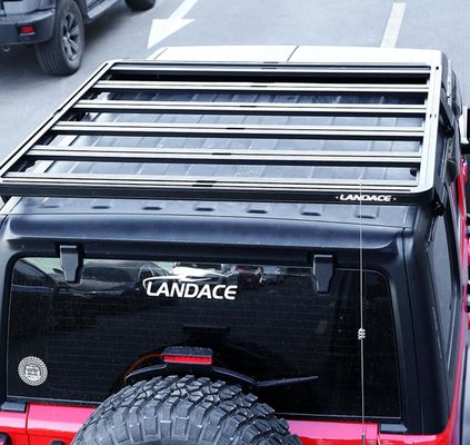 Alüminyum alaşımlı çok fonksiyonel bagaj rafı Wrangler uzun stil taşıma bagajı için kullanılır