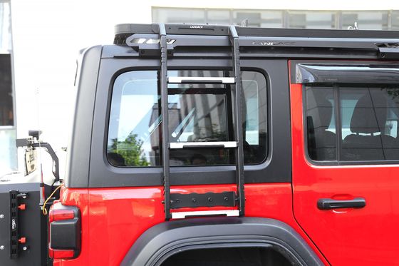Siyah Alüminyum Alaşım Çatı Rack Tank için Yan Merdiven 300 4x4 Araçlar için Mükemmel Uyum