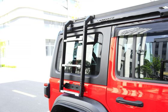 Siyah Alüminyum Alaşım Çatı Rack Tank için Yan Merdiven 300 4x4 Araçlar için Mükemmel Uyum
