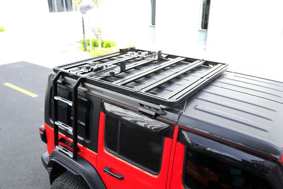 Siyah Alüminyum Alaşım Çatı Rack Tank için Yan Merdiven 300 4x4 Araçlar için Mükemmel Uyum