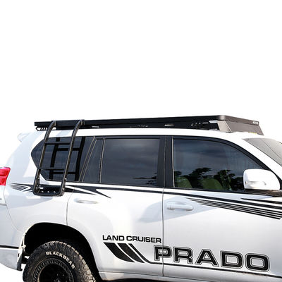 LC79 4x4 Off Road Araç Çatı Rack Siyah Tozla Kaplı UV Dayanıklı Bagaj Çatı sepet