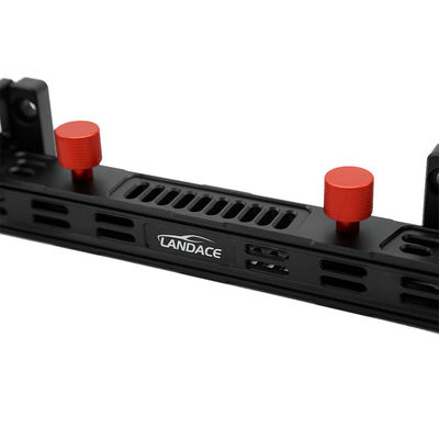 2018-2022 Jeep Wrangler JL Siyah Kırmızı Çembersiz Teleskopik Alüminyum Bayrak direği sistemi