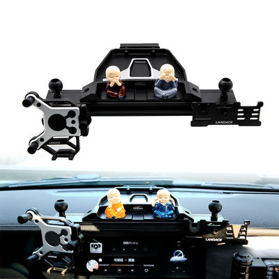 JEEP Wrangler JL Alüminyum Alaşım Merkezi Konsol Bracket Tank 300 için Mobil Telefon Sahibi