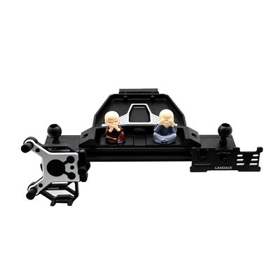 JEEP Wrangler JL Alüminyum Alaşım Merkezi Konsol Bracket Tank 300 için Mobil Telefon Sahibi
