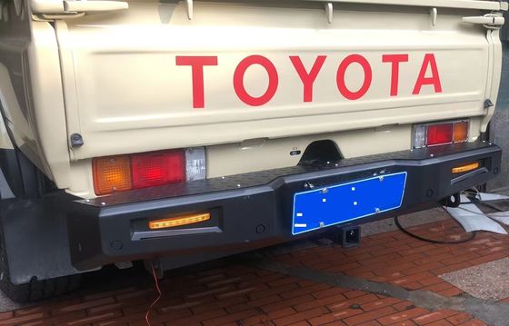 TOYOTA TRUCK LC79 Arka tampon aksesuarları çelik malzeme ve aksesuarlar ile siyah