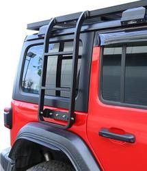UV Direnci Elektrforiz Tozla Kaplanmış Araç Merdivenleri Jeep Wrangler JL JK için Çatı Taşı