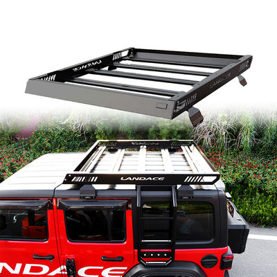 Toz kaplama alüminyum çatı Jeep Wrangler N.W. 37.5KG için bagaj kargo taşıyıcı