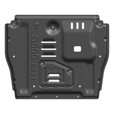Mercedes Benz G500 Motor Koruması için 5 mm Kalınlığında Magnezyum Alaşımlı Kaydırma Plağı