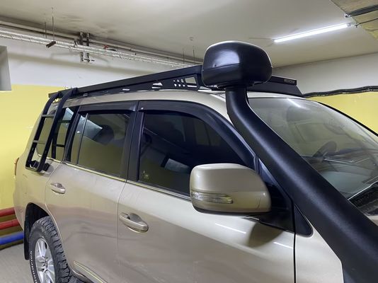 T-slot yatay levhalar Araç çatı rafları toz kaplama tepsisi stil rafları ile