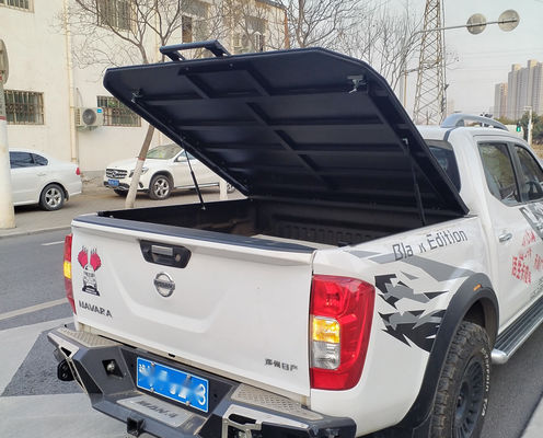 Siyah 4x4 Pickup Flat Canopy Alüminyum Hard Lid Tonneau Toyota Tacoma için Kapak 5 Yıl