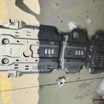 En iyi motor koruması için tam set Toyota Tundra 5MM Alüminyum alaşım kayma plağı
