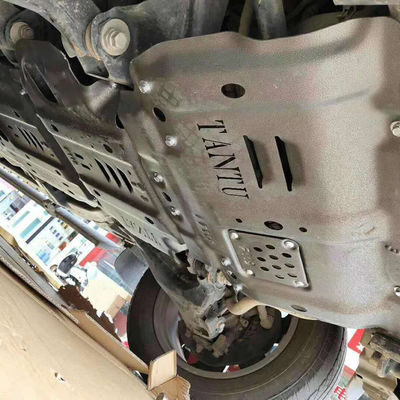 En iyi motor koruması için tam set Toyota Tundra 5MM Alüminyum alaşım kayma plağı