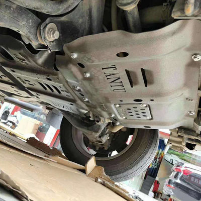 En iyi motor koruması için tam set Toyota Tundra 5MM Alüminyum alaşım kayma plağı