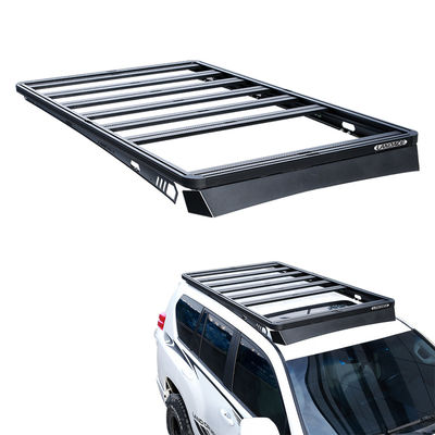 LC150 LC200 Alüminyum Alaşım Gümüş ve Siyah için Evrensel Çatı Montajı 4x4 Çatı sepet