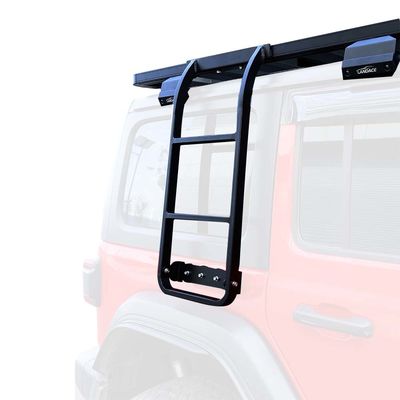 Kolay Kurulum Çift Yan Merdiven JEEP Wrangler 2018-2023 JL JK için araba çatısı merdiveni