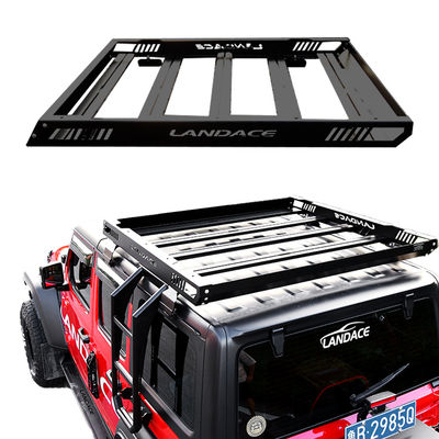 Çatı Montajı 1455*1425*113mm Jeep Wrangler 4X4 Araç Aksesuarları için Evrensel Bagaj Rackı