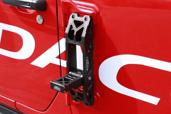 Uluslararası Alüminyum Alaşımı Siyah Yan Adım Jeep Wrangler için Yüksek Seri Araçlar için