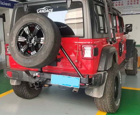 Toyota Bisiklet Taşıyıcı Modifikasyonu için Siyah Çelik Hitch Mount yedek lastik taşıyıcı
