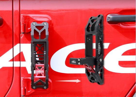2018-2022 Wrangler Gümüş Siyah Katlanabilir Araba Yan Kapı Ayak Pedal Peg Destek Yan Adım