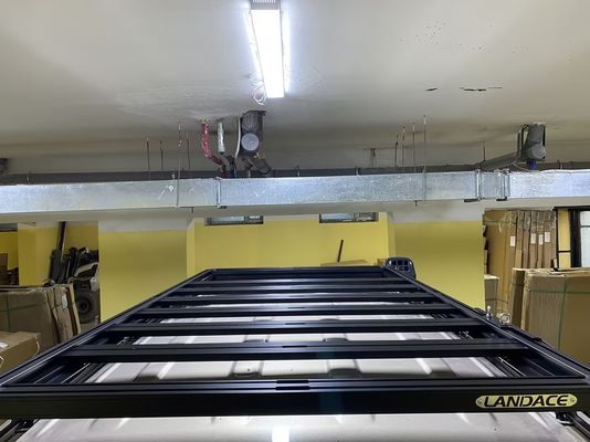 Çatı Montajı Siyah Alüminyum Alaşım Çatı Rack 4Runner için Macera Aracınızı Geliştirin