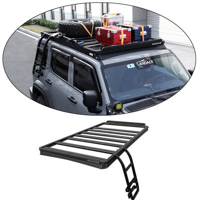 Alüminyum Alaşım Kargo Taşıyıcı Bagaj Taşıyıcısı Jeep Tank 300 için Gül Kırmızı Siyah