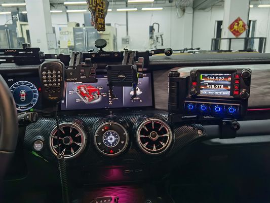 Alüminyum Alaşım Platformu 198.5X201X78mm Jeep Wrangler Kamyon Aksesuarları Değiştirme Paneli