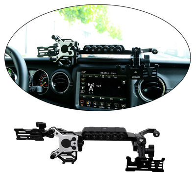 2018-4x4 Araç Aksesuarları Alüminyum Alaşım Merkezi Konsol Bracket Jeep için Mobil Telefon Sahibi