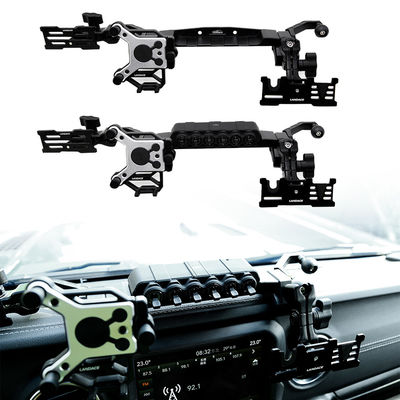 2018-4x4 Araç Aksesuarları Alüminyum Alaşım Merkezi Konsol Bracket Jeep için Mobil Telefon Sahibi