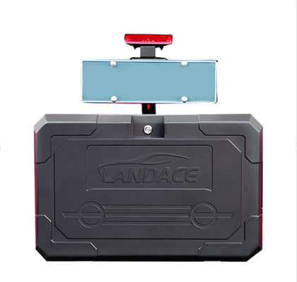 Wrangler JL Off Road Alüminyum Jeep Arka Kapısı Dış Depolama Kutusu Boyutu 700x450x317mm