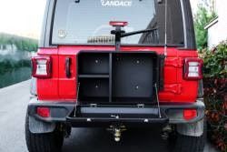 Wrangler JL JK Tank 300 BJ40 için Off-Road Tailgate Depolama Kutusu