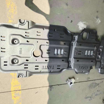 Toyota Tundra 5.0mm Şasi Koruma Motor Kapak Çamurlu Flap Siyah Boya Kayma Tablası
