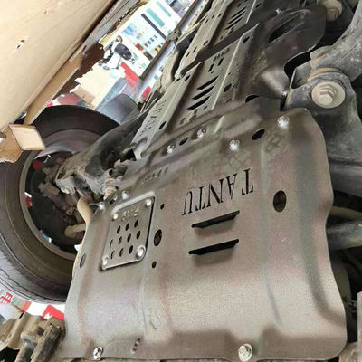 Toyota Tundra 5.0mm Şasi Koruma Motor Kapak Çamurlu Flap Siyah Boya Kayma Tablası