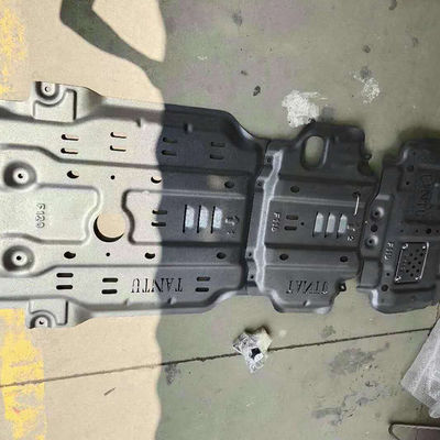 2018-2019 Toyota Tundra Ağır Güçlü Araç için Siyah Boya 5.0mm Şasi Koruma Plakası