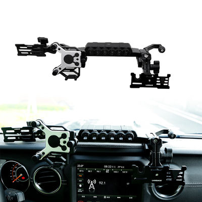 4x4 Araç Aksesuarları Alüminyum Alaşım Merkezi Konsol Bracket Jeep için Mobil Telefon Sahibi