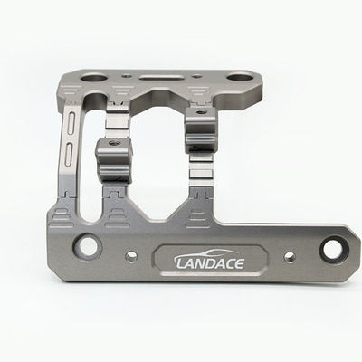 Karbon Çelik Landace Siyah Toz Kaplı CNC İşleme ile Hafif Montaj Brackets