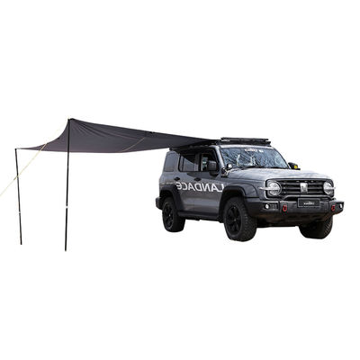 1500-2000 mm Su geçirmezlik İndeksi 4x4 Çatı Üst Çadır Araç Çatı Macerası için Yan Çatı