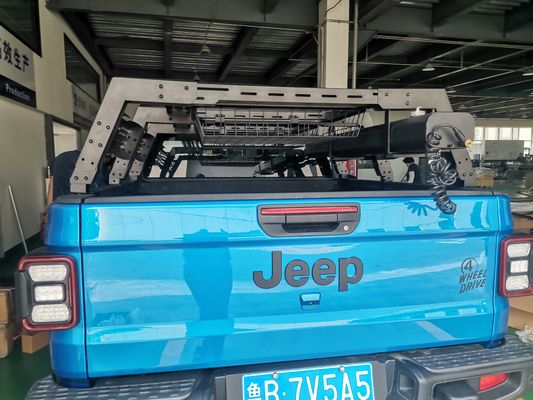 Ford F150 Raptor JT için özel olarak yetkilendirilmiş IP Tasarım Tarzı Çelik Platform Kargo Rack