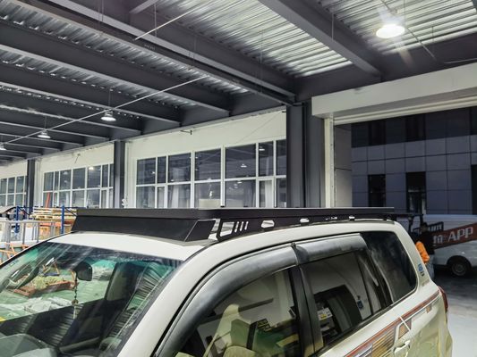 Toyota Land Cruiser 200/Lexus Lx570 için araba çatısı üstü düşük profilli Slimline II çatı rafı kiti