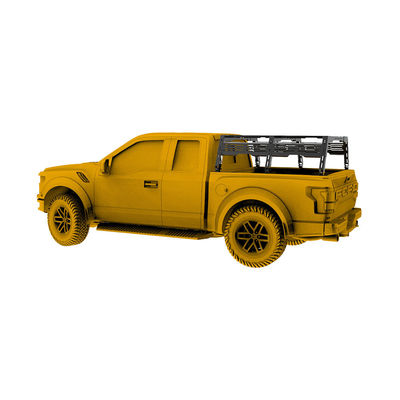 Toyota Hilux 336*1540*500mm Alüminyum malzemesi için korozyona dayanıklı çatı montajı rulo çubuğu